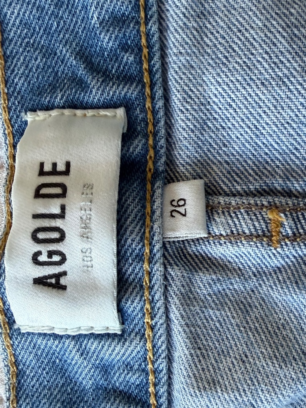 Agolde Parker Long Short in Swapmeet - Picture 4 of 8